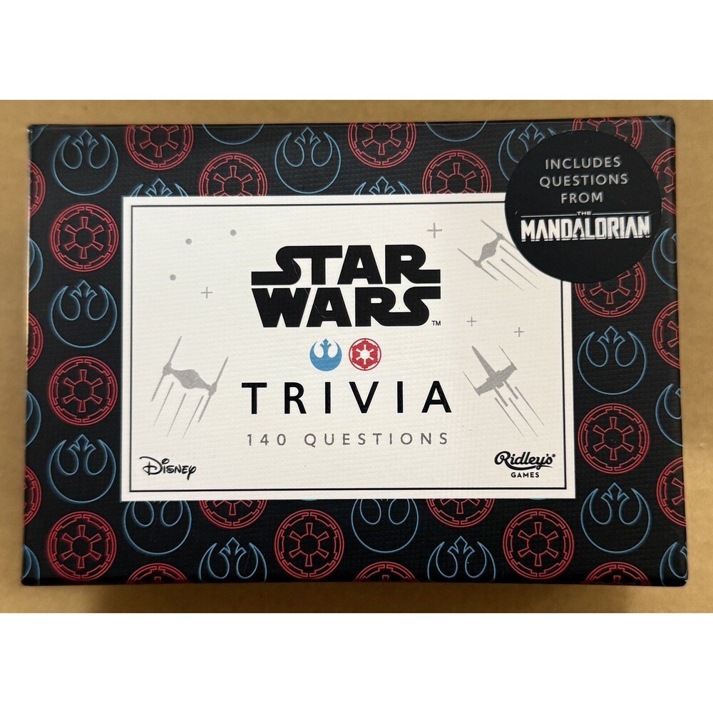 Star Wars Trivia 140 Questions - Ridley's Games - 5055923785225 - BRAND NEW